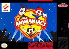 Box Art oficial de Animaniacs para Super Nintendo - Estados Unidos
