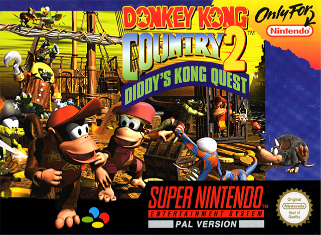 Box Art de Donkey Kong Country 2: Diddy's Kong Quest para Super Nintendo - Austrália