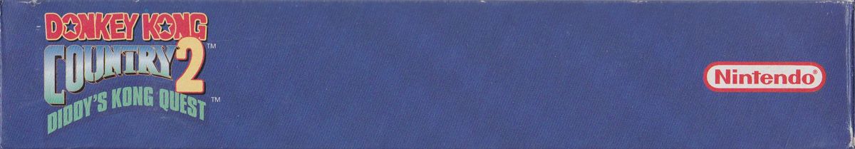 Box Art de Donkey Kong Country 2: Diddy's Kong Quest para Super Nintendo - superior - Bélgica, França, Luxemburgo, Países Baixos