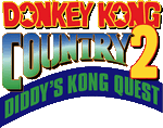 Logotipo de Donkey Kong Country 2: Diddy's Kong Quest